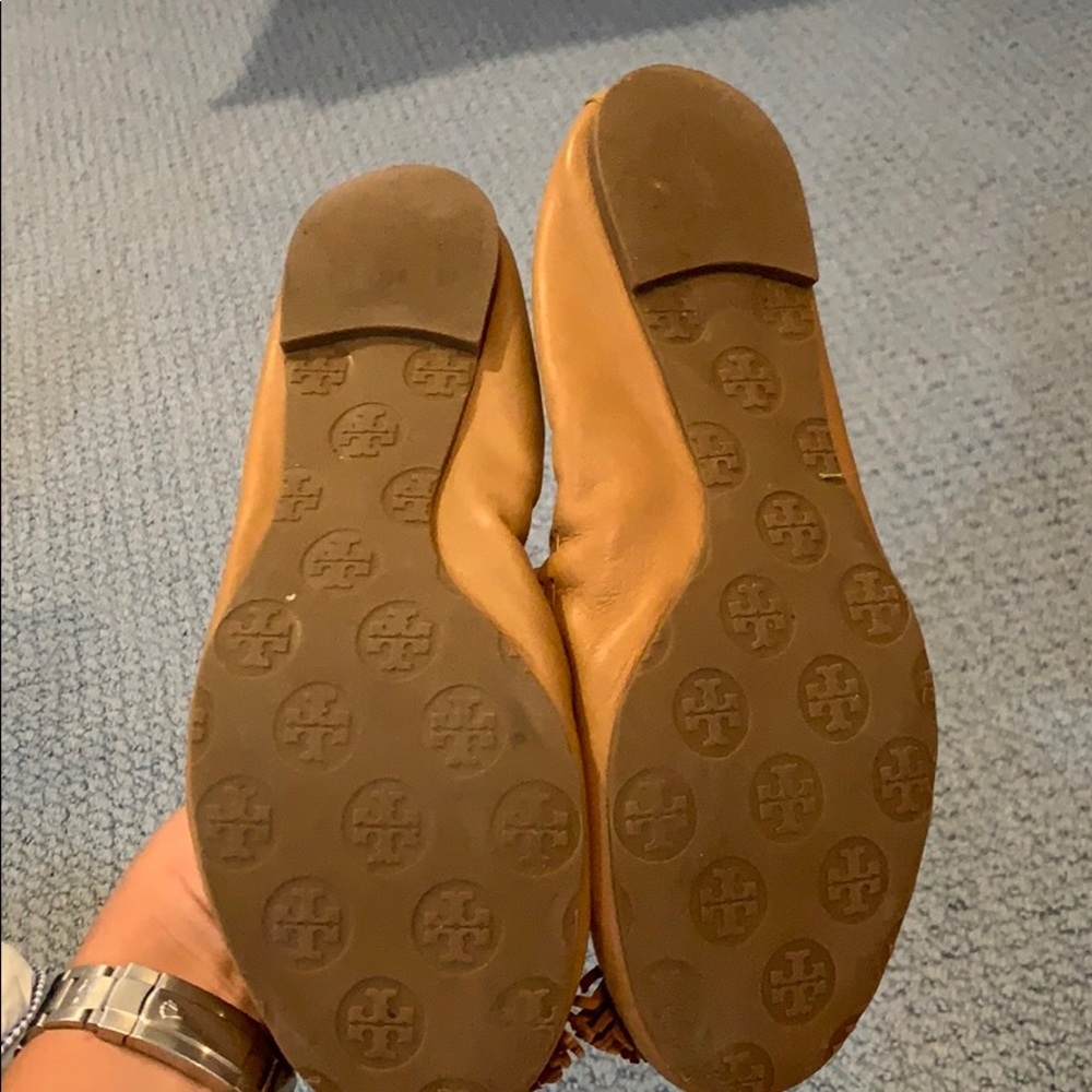 Tory Burch flats worn once!!! - Picture 2 of 2